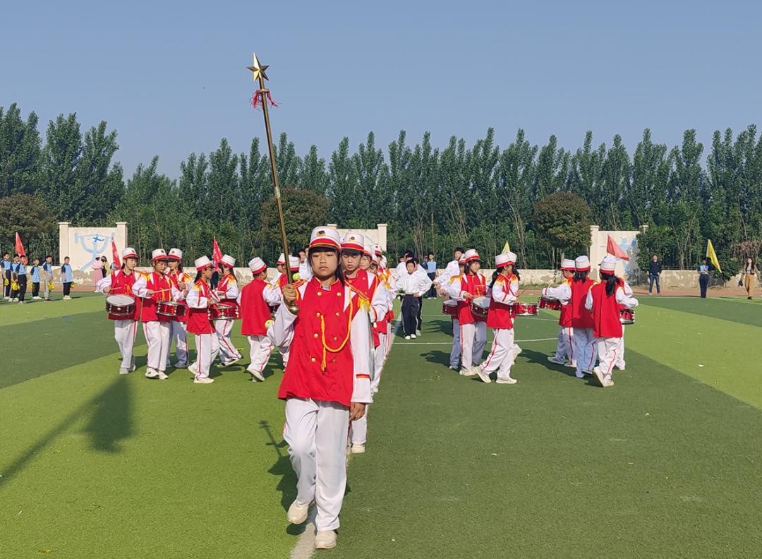 江河实验学校艺术节开幕,东平县实验中学运动会开幕