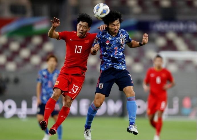 中国与日本足球对比视频,中国与日本足球的对比