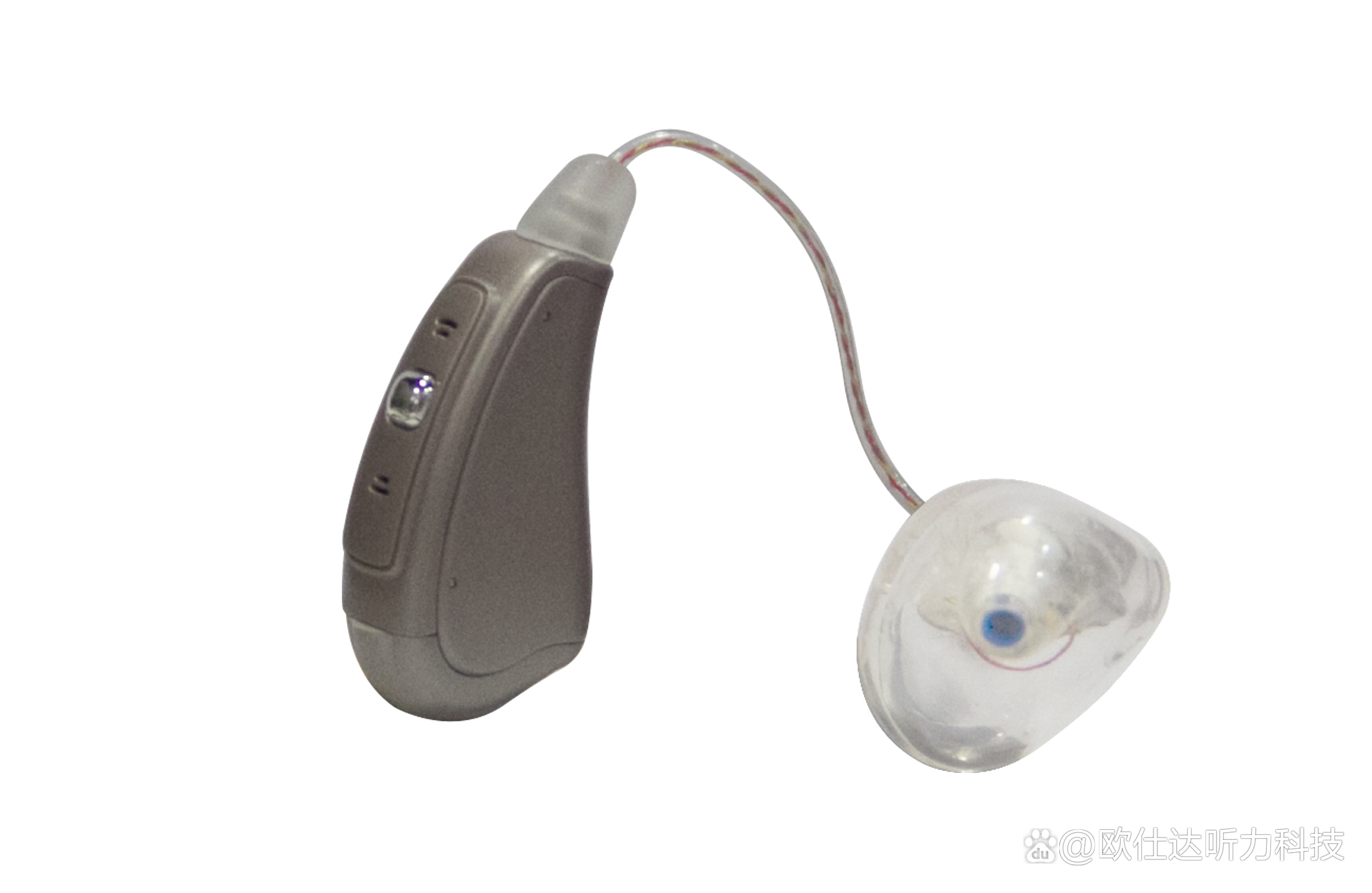 耳背式助听器没有耳塞能用吗,耳背助听器塌陷