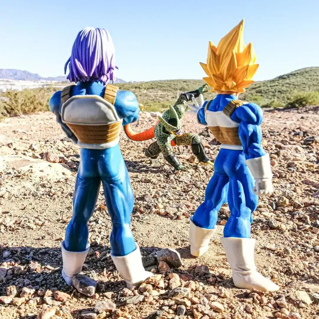 龙珠手办3d投影,手办龙珠拍大片