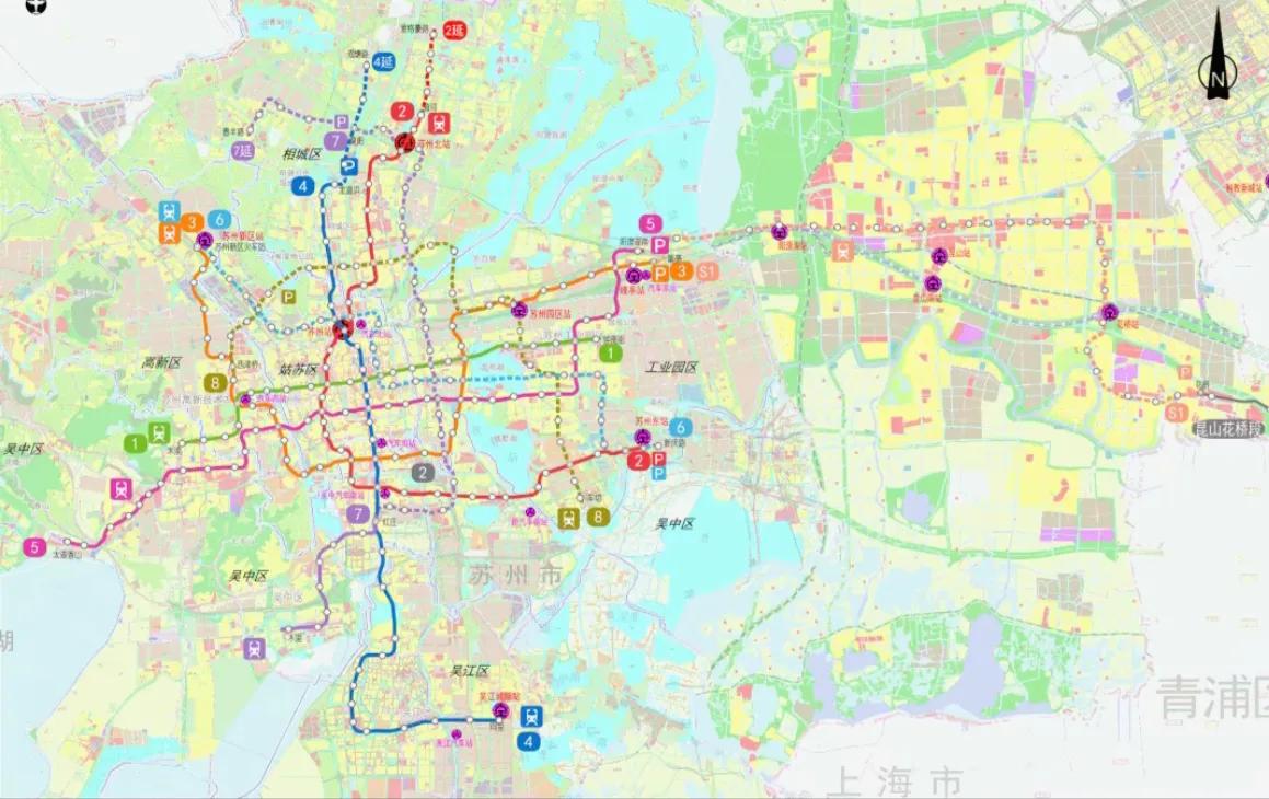 苏州市轨道交通远期规划,苏州轨道交通发展现状引言