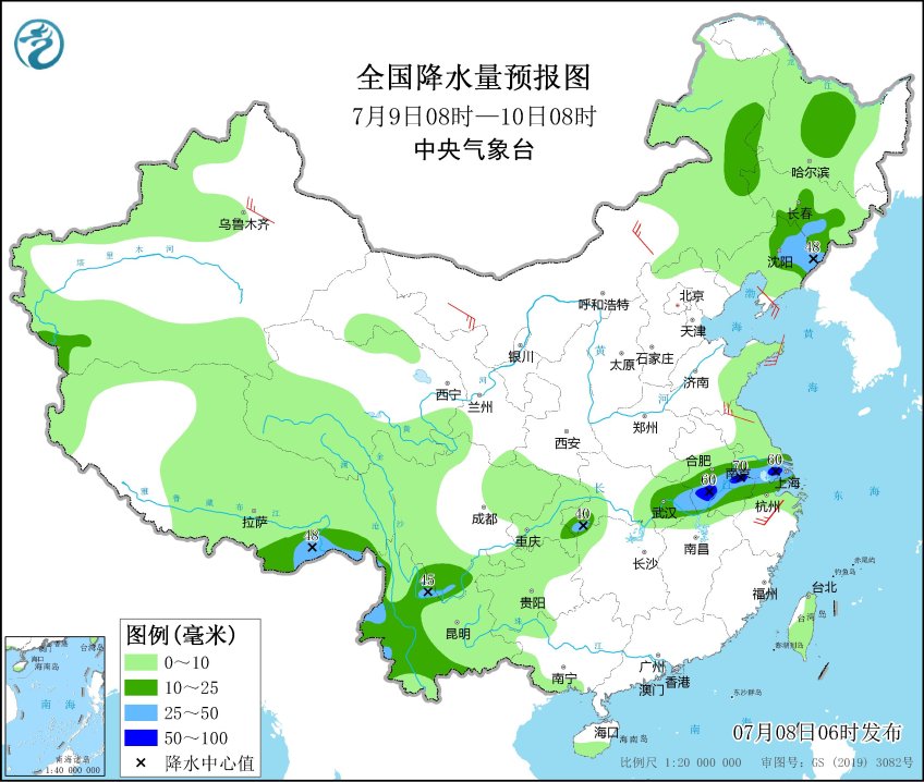 全国前10高温榜！没40度上不了，台风泰利要生成了？GFS：7月中旬