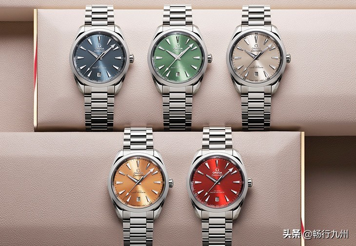 多款缤纷新色！欧米茄海马AquaTerra系列腕表34、38mm