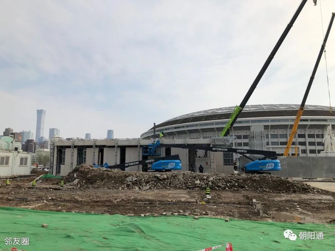 北京工体进展,工体实拍