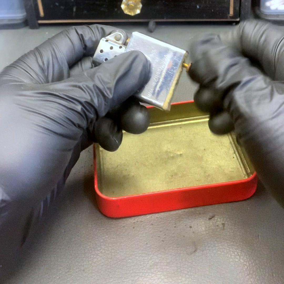 zippo打火机内胆铰链修理,zippo打火机铰链维修工具