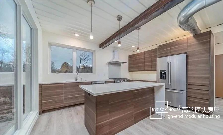 集装箱打造豪华房子,用集装箱搭建的别墅