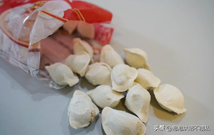 一次吃到三种口味的水饺,一次吃了40个水饺