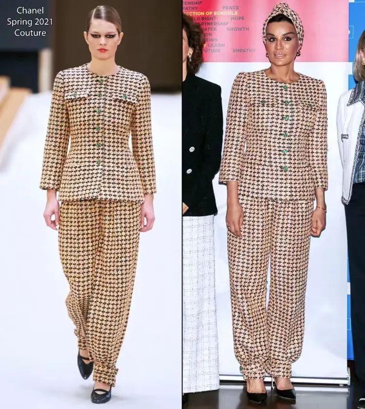 比世界杯还好看的是，卡塔尔太后的高定衣橱爽文人生