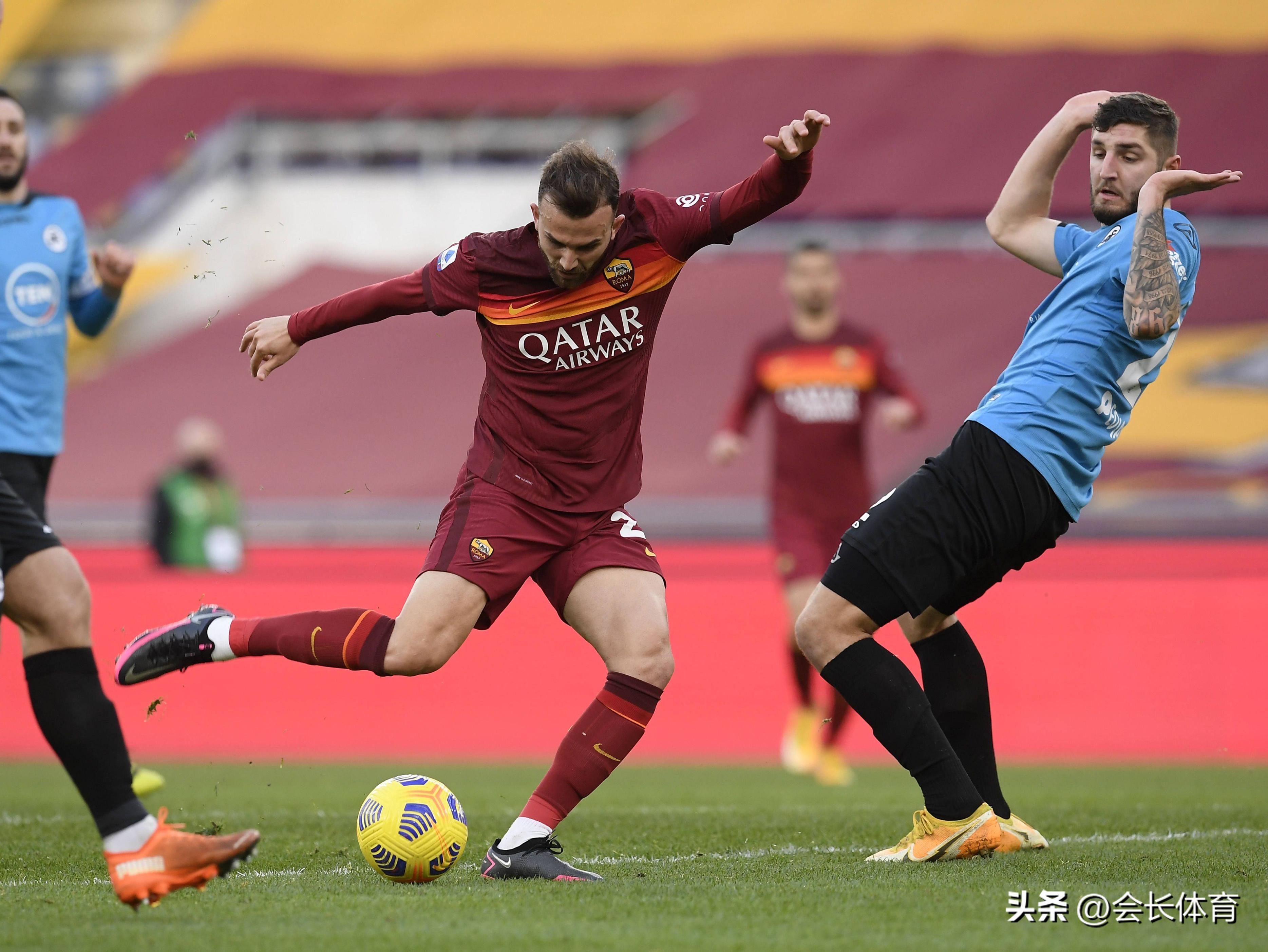 【意甲】罗马VS斯佩齐亚，穆帅停赛罗马争欧联斯佩齐亚保级
