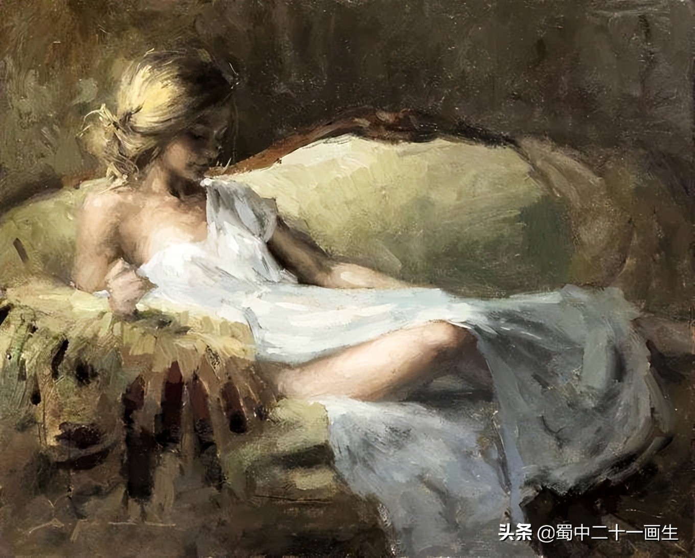 “人体艺术油画”精选:乌克兰18张,美国11张,中国20张,请欣赏