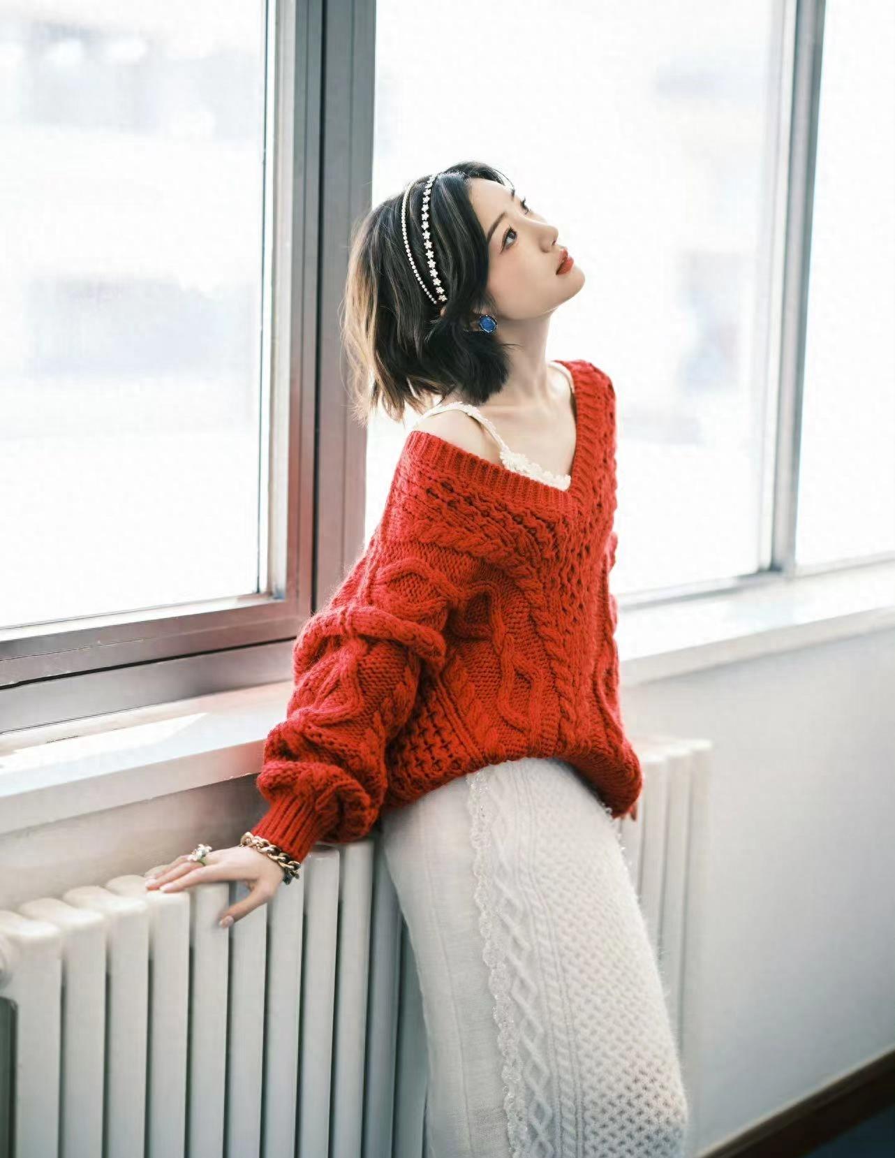 毛晓彤时尚酷感造型,毛晓彤潮人穿搭