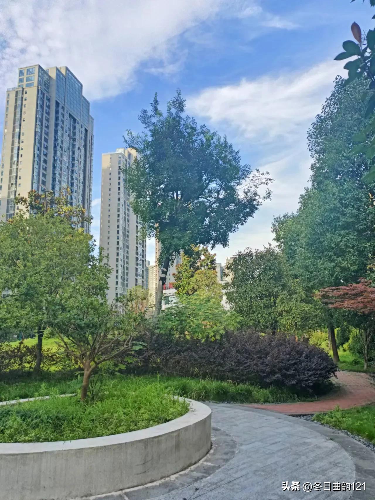雨过天晴空气格外的清爽,雨过天晴蓝天白云晴空万里
