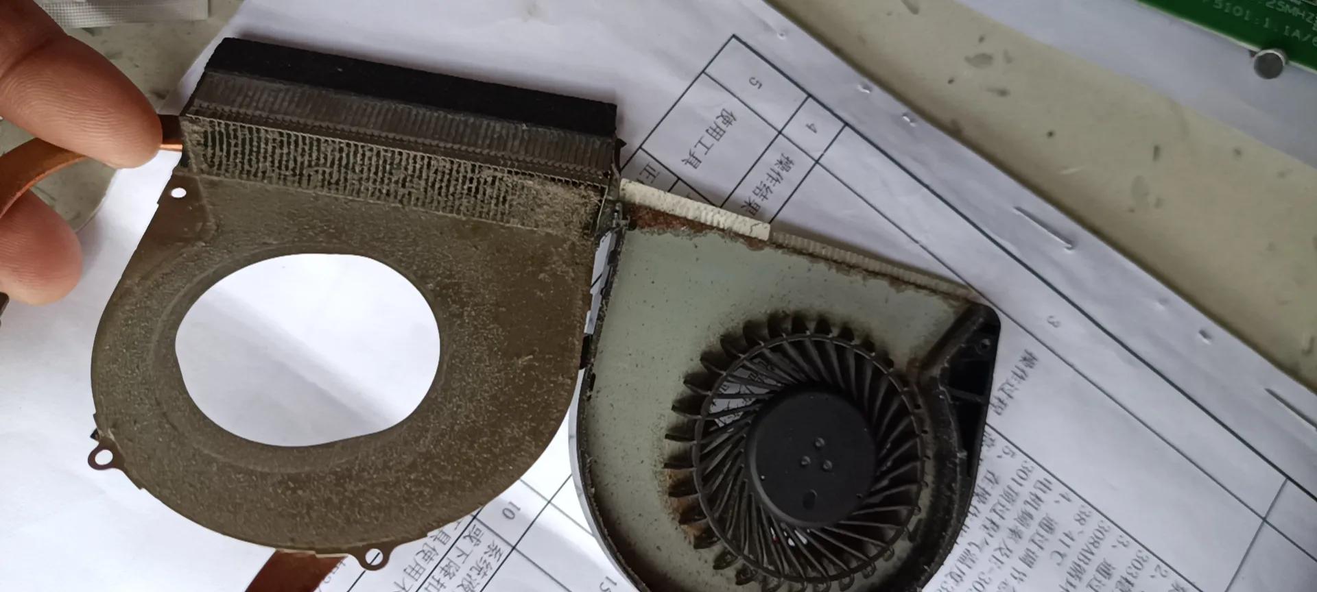 清了灰的笔记本还是cpu高温,笔记本清灰温度差距