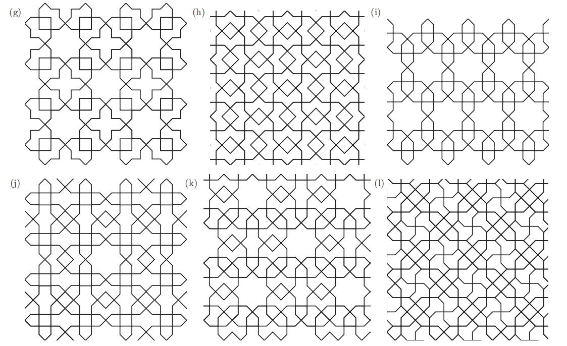 伊斯兰艺术：基于星形和十字形模式的模块化设计系统