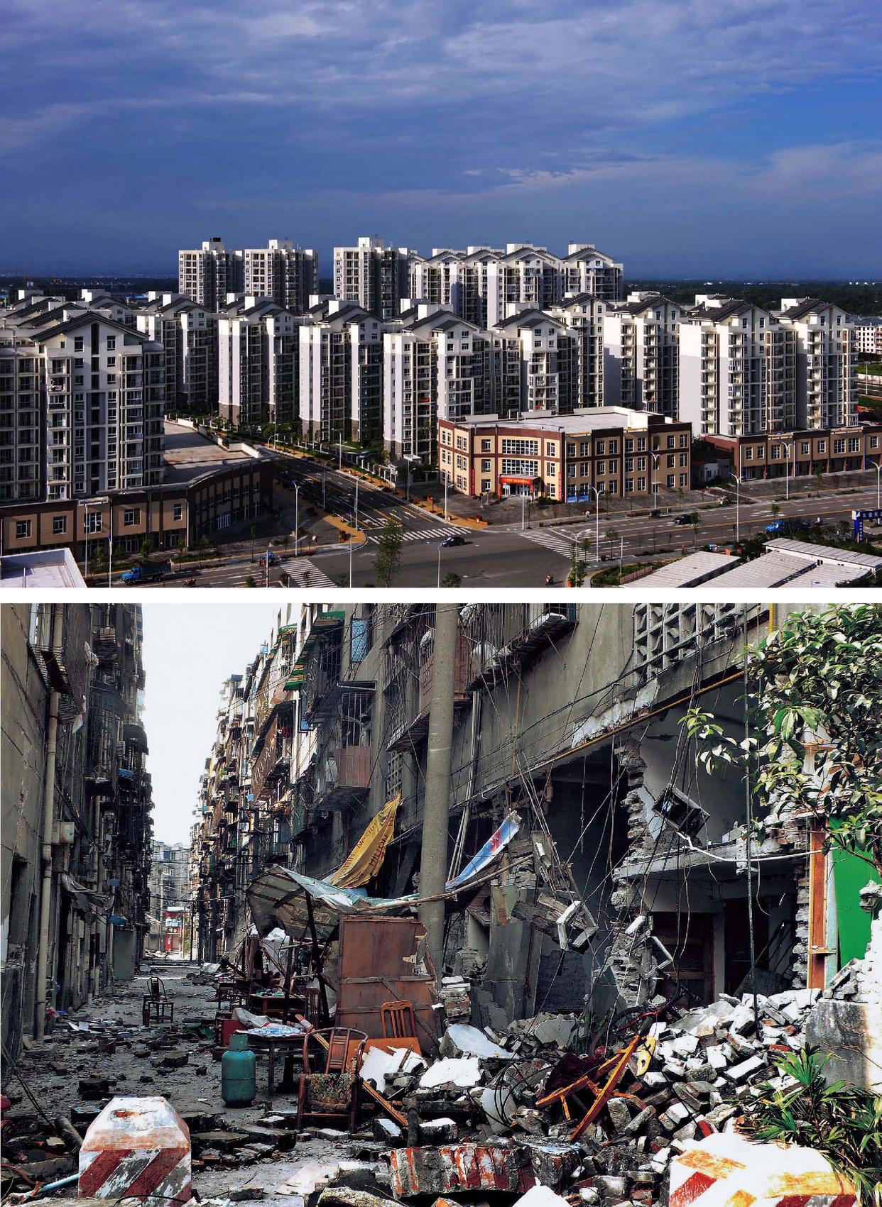 汶川5.12大地震现在样子,汶川大地震让人心痛的画面