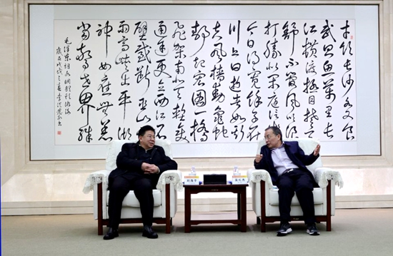 市政协副主席刘海平赴汉拜访合作企业