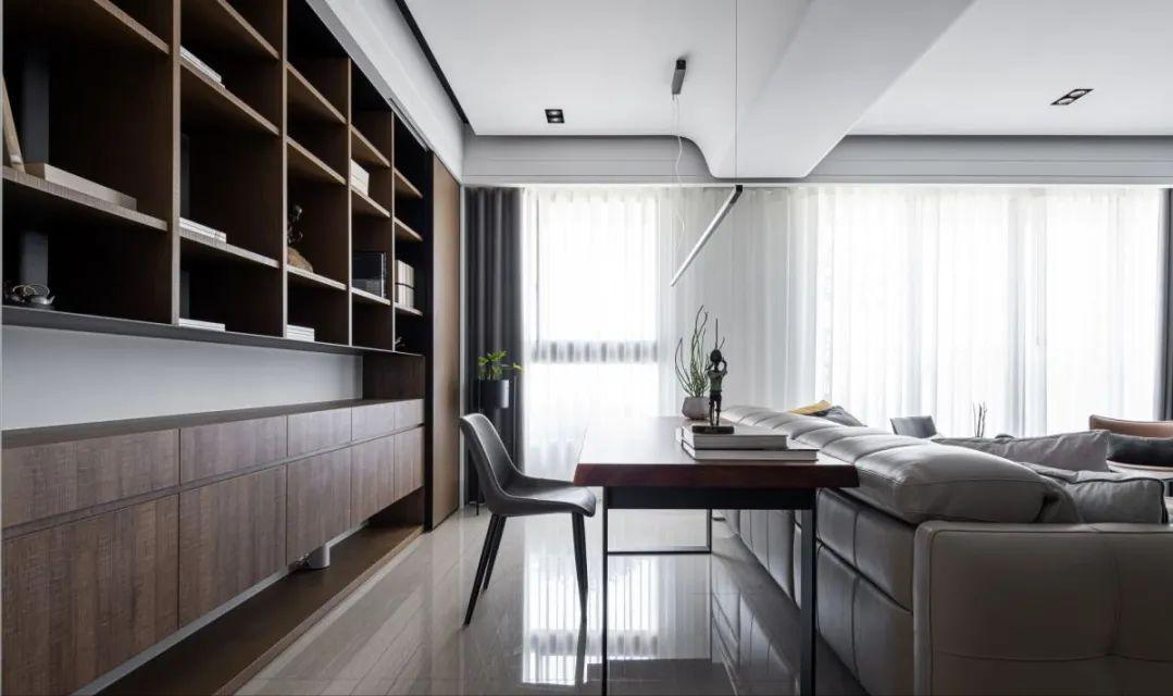 开放式书房户型设计,132平房子装修视频