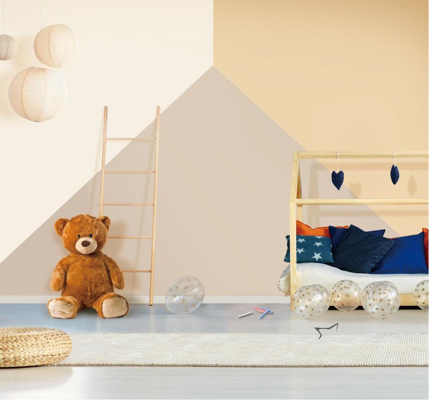 儿童房乳胶漆立邦怎么选,立邦儿童房适合大面积刷的颜色