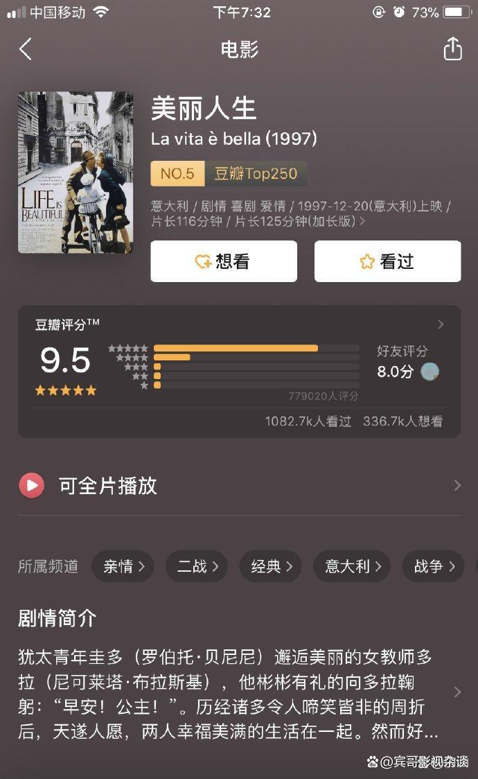 推荐十部触动心灵的9分以上电影,一生值得反复刷的8部高分电影