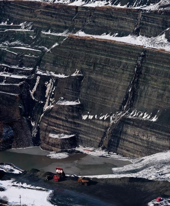 55米厚的煤层,大型露天煤矿形成全过程