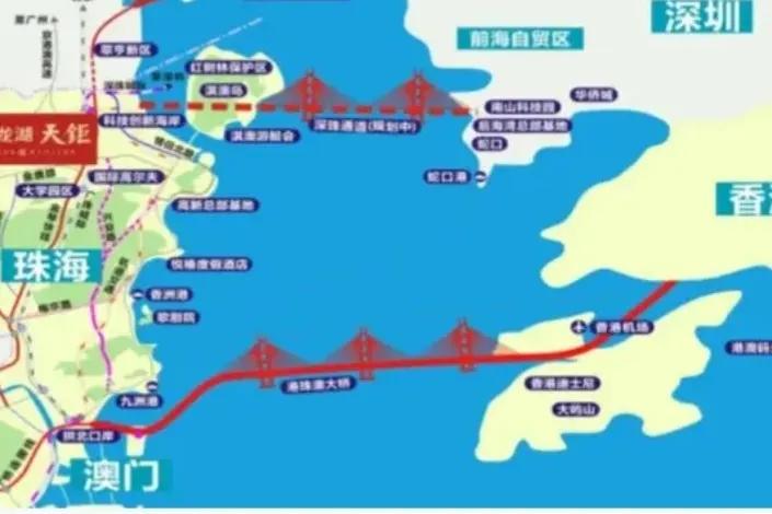 珠海未来深珠通道,珠海深珠通道最新新闻