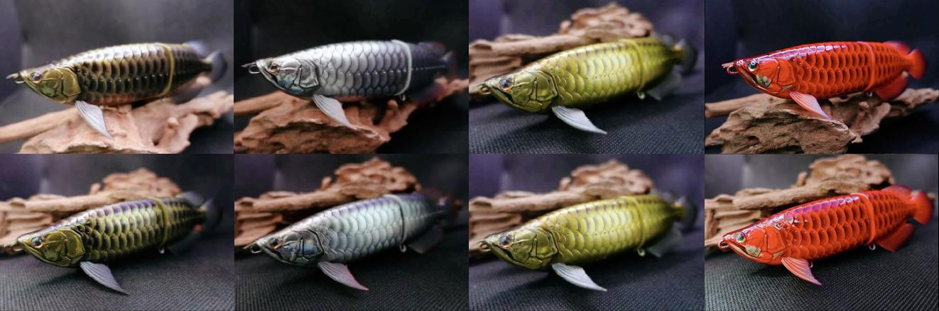 渔具速报：DRANCKRAZY皇系列艺术路亚饵“龙鱼”