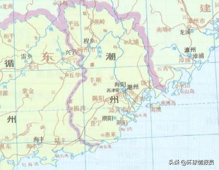 广东潮汕是地级市还是县级市,广东潮汕地区如何划分的