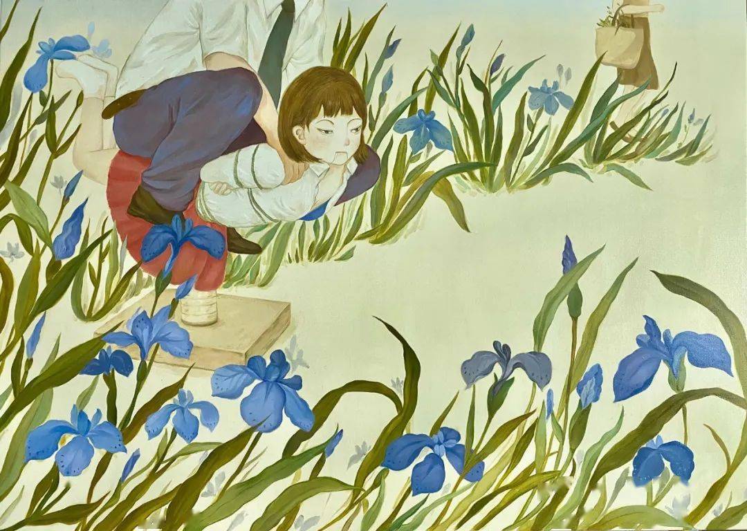 女子画图片大全,女子画奇怪图案