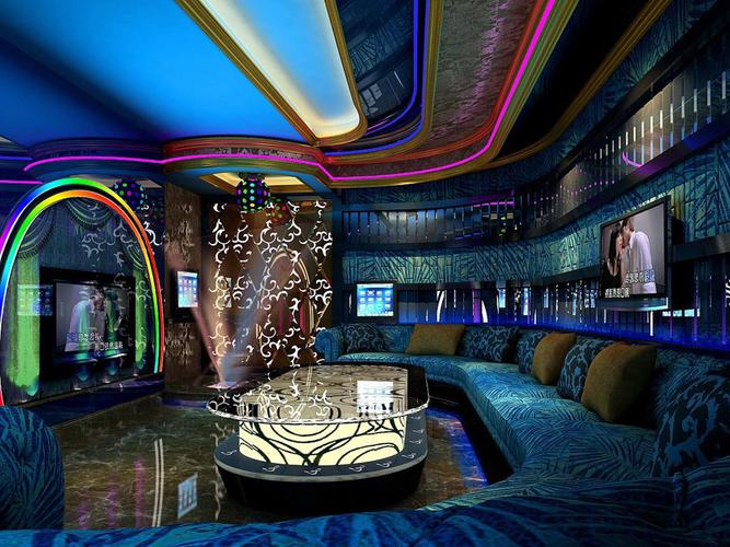 ktv小包厢装修,ktv小包厢灯光效果