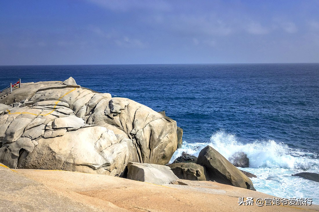 海南天涯海角海滩景色美如画,海南可以与石梅湾媲美的海滩
