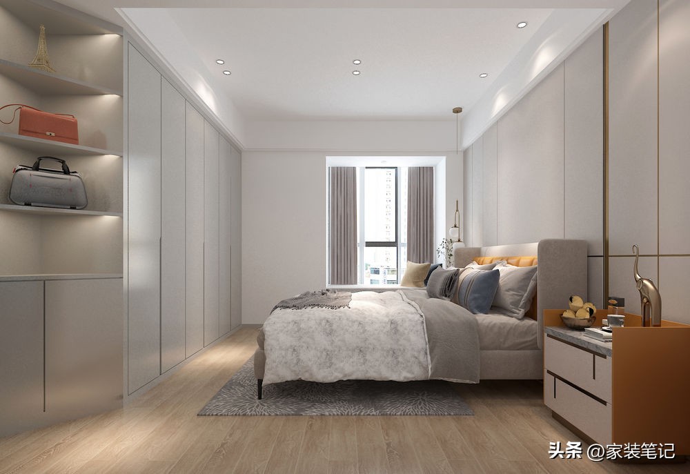 长沙现代轻奢装修风格130平高级感,90后小夫妻花8万元装修的现代风格