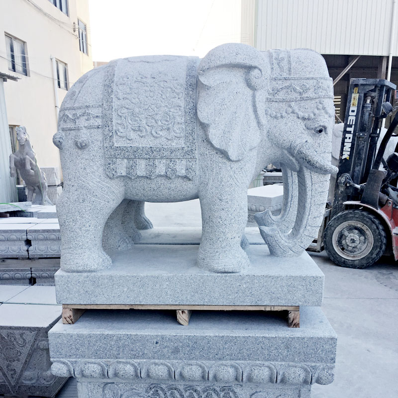 怎样翻新石头大象,石头大象怎么蒙着眼睛