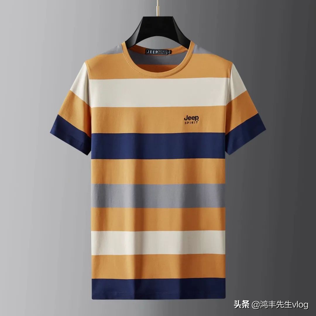 jeep短袖t恤专卖店男装翻领,jeep短袖t恤男纯棉官方正品