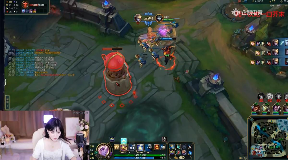 LOL女主播瑶哥火了，立“吃芥末FLAG”一战成名，声音酷似小团团