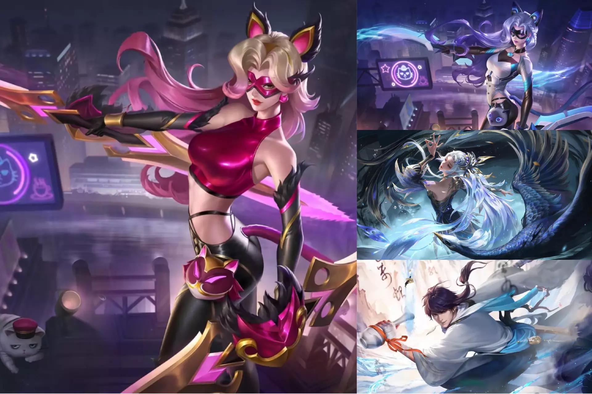 王者23号免费皮肤福利,王者新出的宝箱6元抽韩信