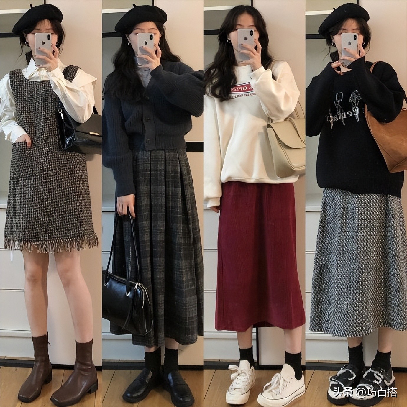 冬天就是要穿暖暖的衣服,冬天就应该穿暖和的衣服