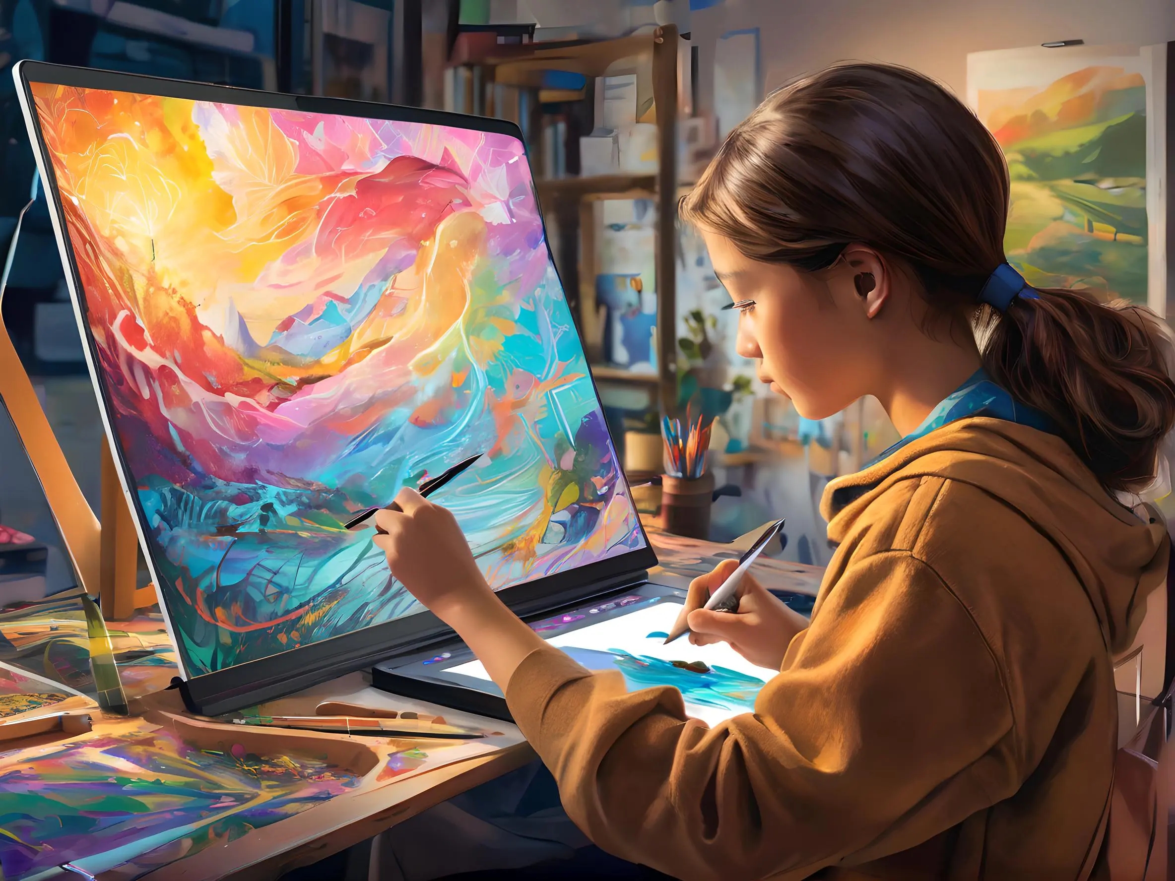 ai绘画艺术培训,ai绘画教育行业