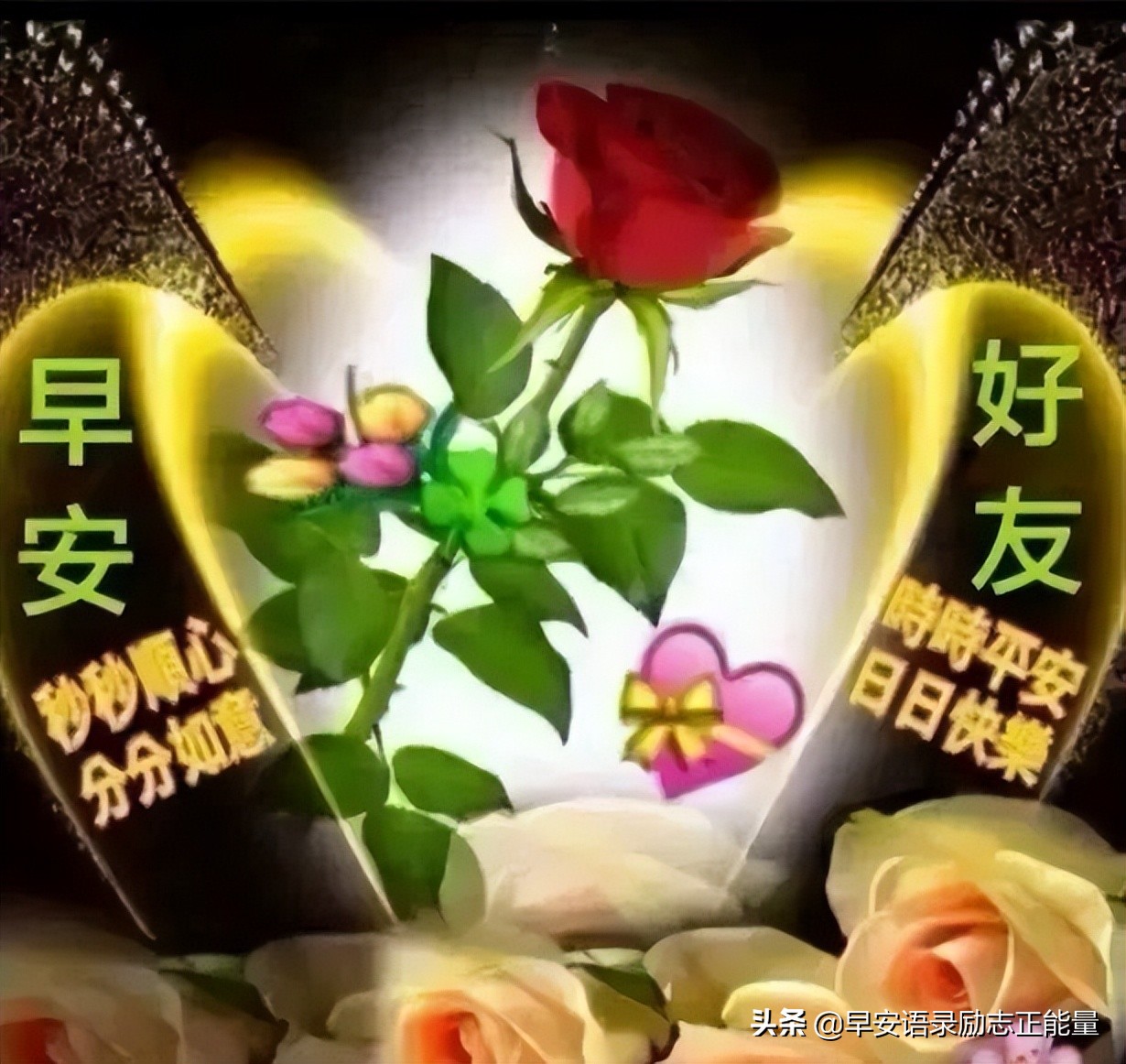 励志早安语录正能量发朋友圈图片,早安励志心语早安正能量句子图片