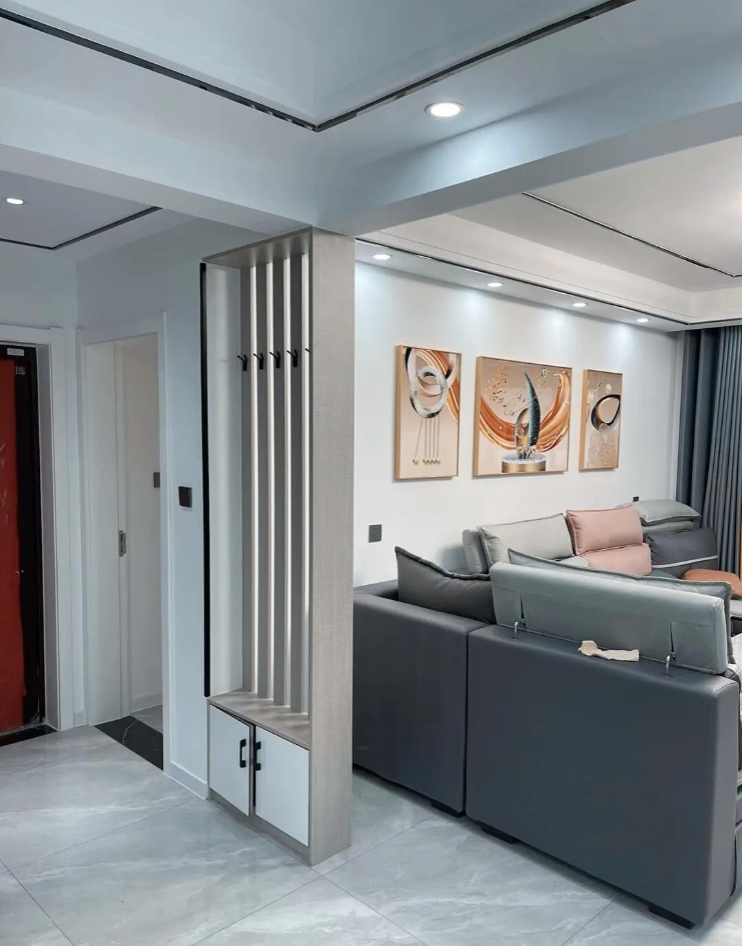 厅与餐厅隔断图,30平方小餐馆隔断墙