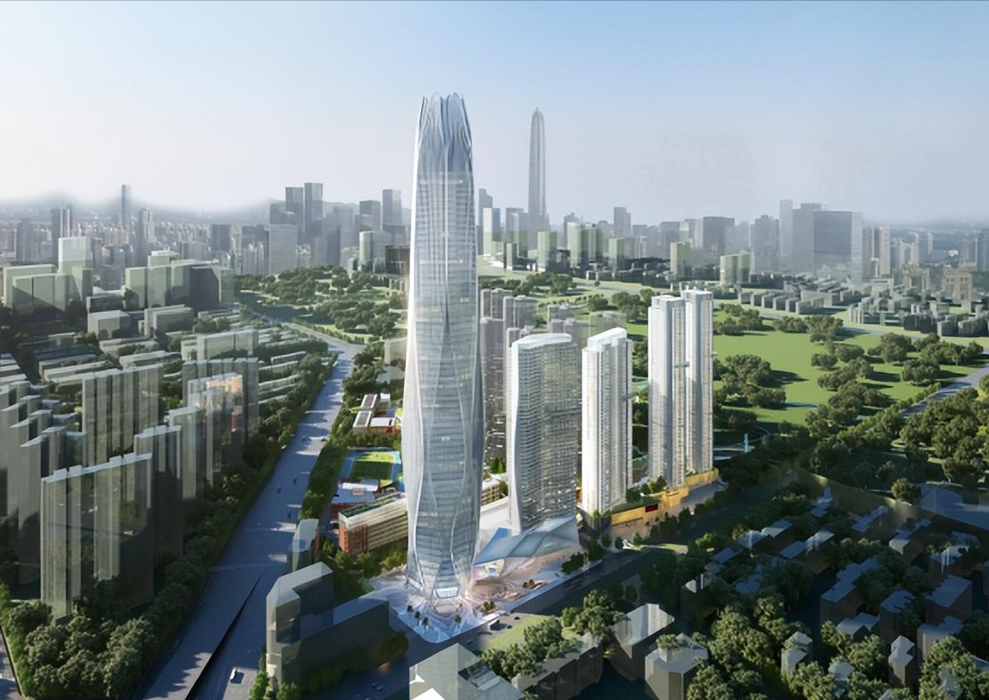 华润建的双子塔,华润中原超级总部基地超高层