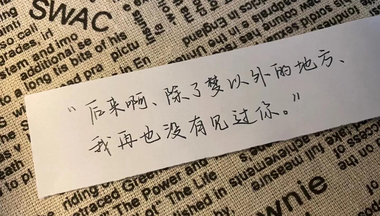 情感后来只不过是个梦文案,伤感引起感情共鸣的文案