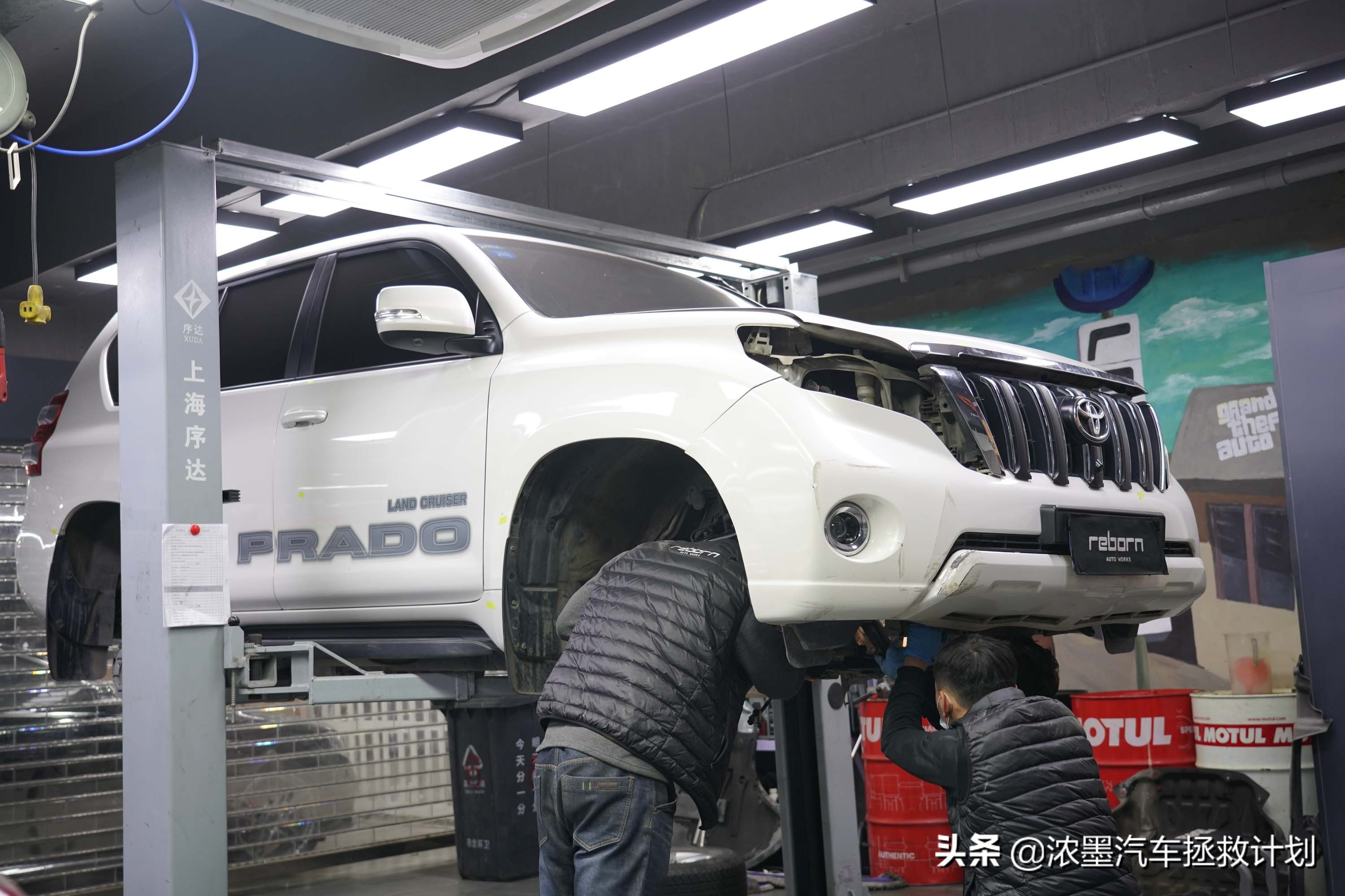 硬汉焕颜丰田普拉多续写越野传奇,修复翻新09年的丰田普拉多