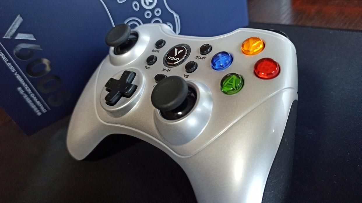 雷柏v600s手柄支持ps4,雷柏v600s手柄说明书