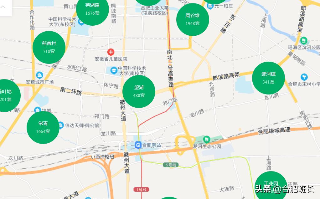 2021合肥1000个小区二手房价,100到150万能买什么房子