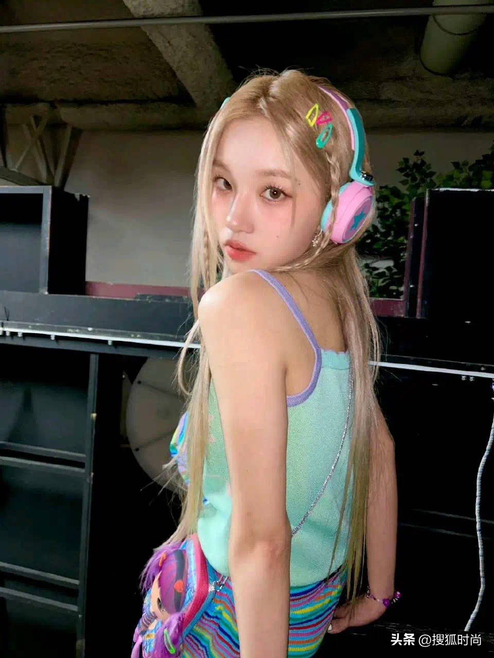 普通人的多巴胺穿搭夏季,少女感多巴胺穿搭