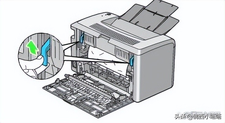 打印机没有卡纸却显示卡纸怎么办,打印机一直显示卡纸但不卡