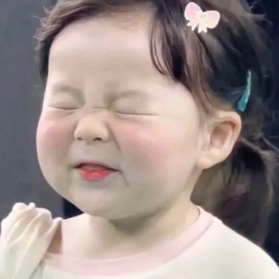 萌娃头像女生可爱萌图卡通,微信头像可爱小女孩萌娃卡通呆萌