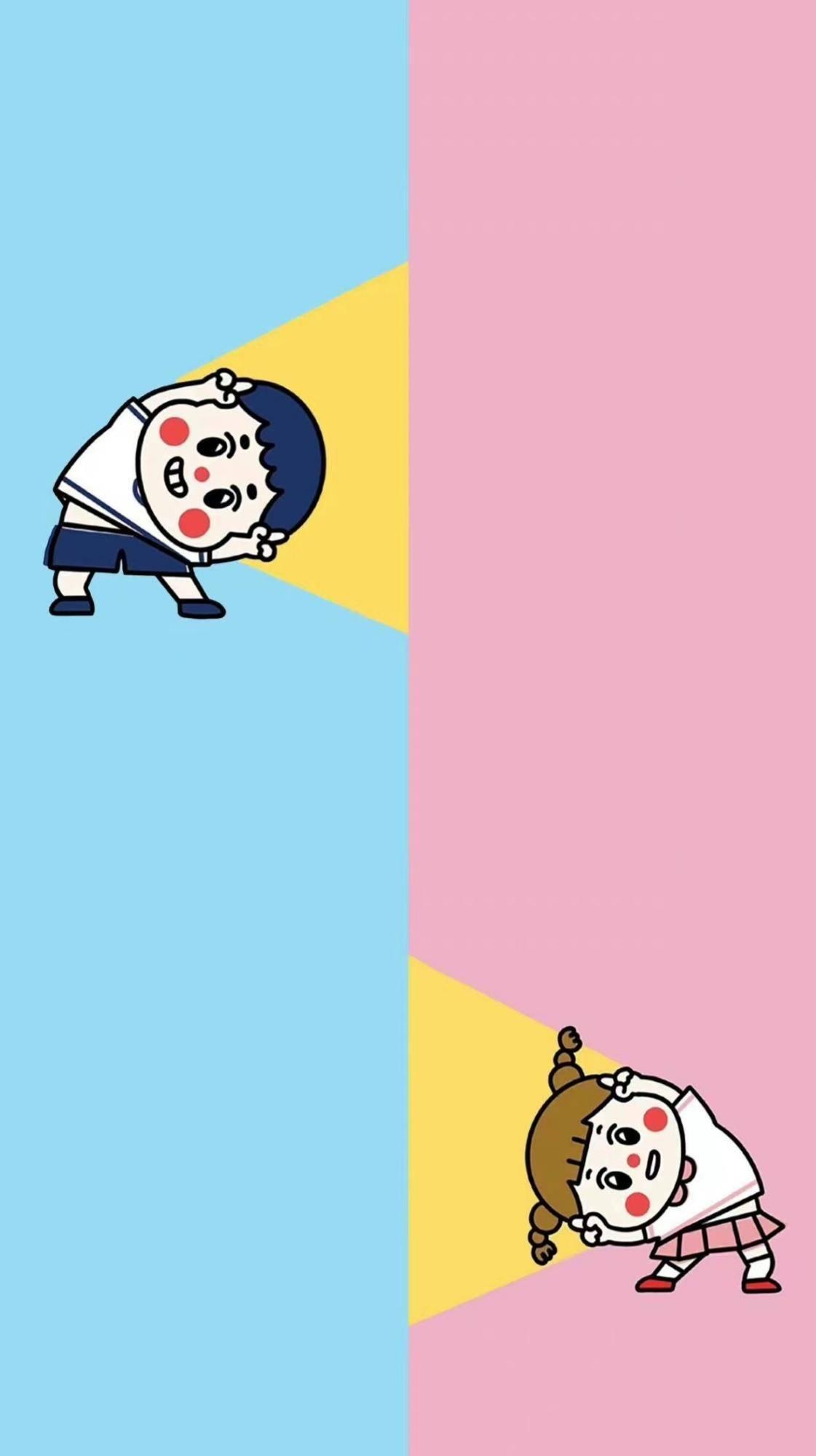 聊天万能回复背景图超清微信,微信聊天背景图卡通可爱简约