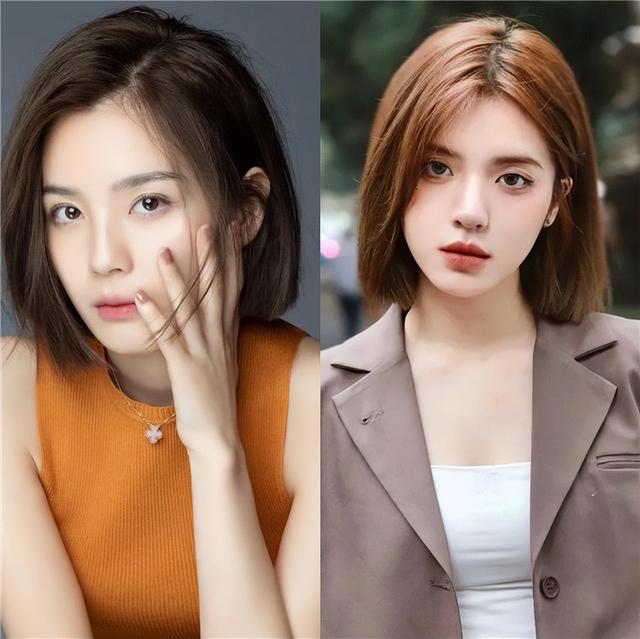 齐肩温婉减龄锁骨发,直发齐肩锁骨发女2020流行发型