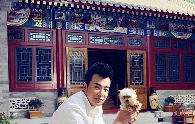 于波介绍自己的四合院,于波现在四合院内景